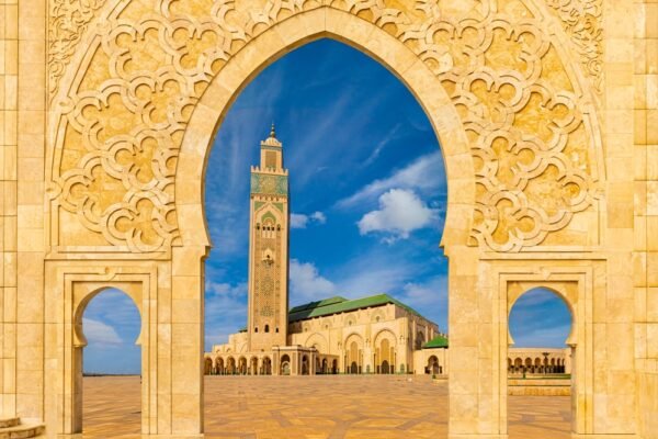 Hassan,Ii,Mosque,,A,Mosque,In,Casablanca,,Morocco.,It,Is
